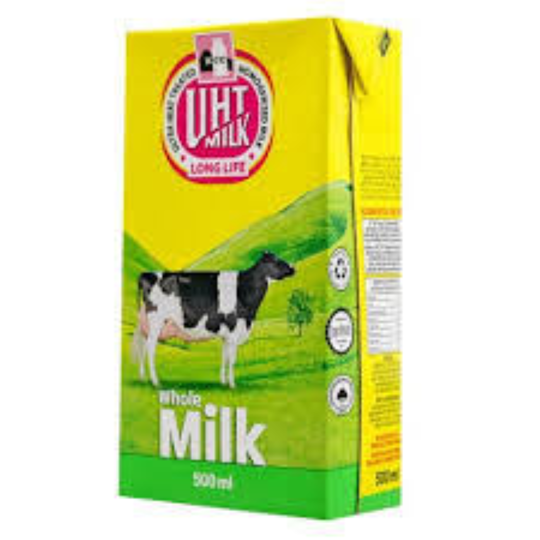 KCC LONG LIFE WHOLE MILK 250ML(UHT)